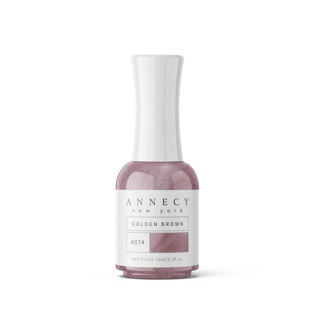 Annecy Nail Polish 0.5 fl. oz. - Golden Brown