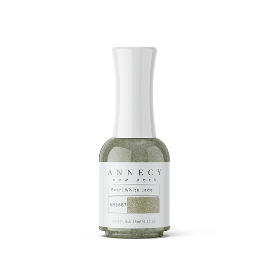 Annecy Nail Polish 0.5 fl. oz. - Peal White Jade