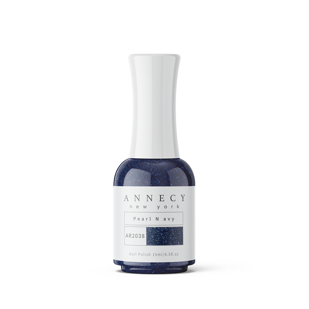 Annecy Nail Polish 0.5 fl. oz. - Pearl Navy