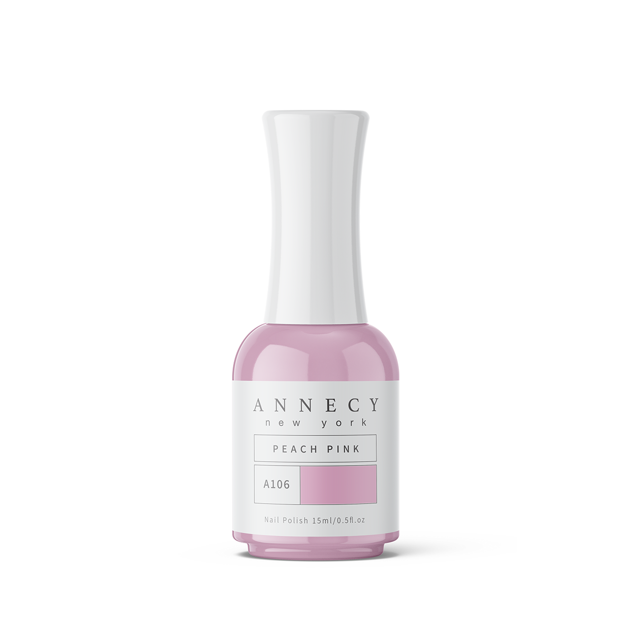 Annecy Nail Polish 0.5 fl. oz. - Peach Pink